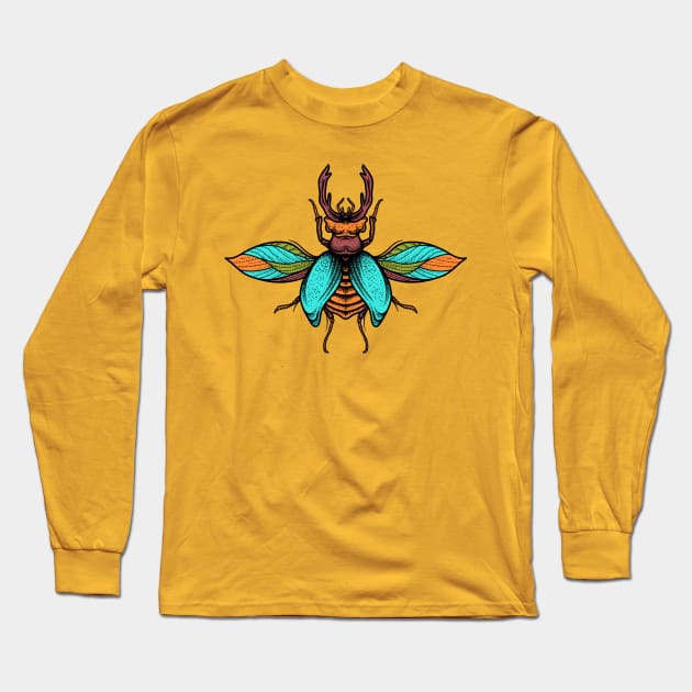 Insect 5 Long Sleeve T-Shirt by Tuye Project